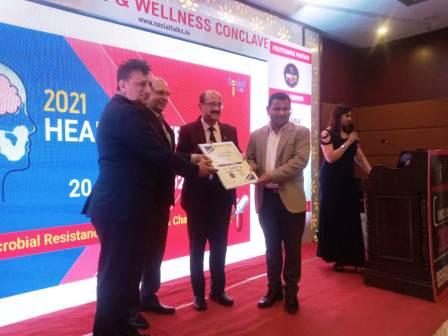 उत्कृष्ट शोध के लिए प्रो० संजय शर्मा को मिला ‘एक्सीलेंट रिसर्च अवार्ड’
