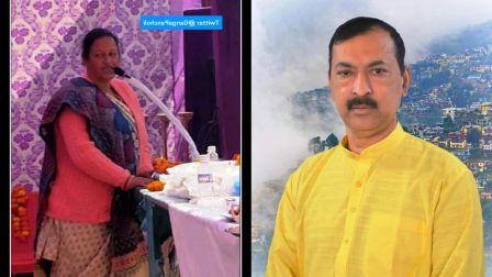 सल्टः भाजपा और कांग्रेसी प्रत्याशियों ने जीत के दावों के साथ किया नामांकन