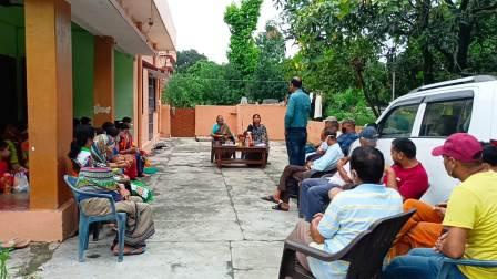 श्रीदेव सुमन कालोनी के वाशिंदों ने सड़क की गुणवत्ता पर उठाये सवाल