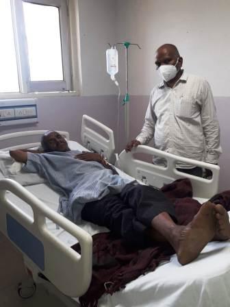 आदर्श सभा ने अस्पताल में भर्ती मरीज को दी आर्थिक सहायता