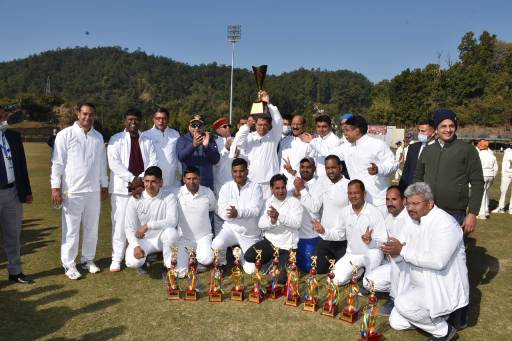 मैत्री क्रिकेटः रोमाचंक मैच में मुख्यमंत्री इलेवन ने भाजयुमो इलेवन को चार रन से दी शिकस्त