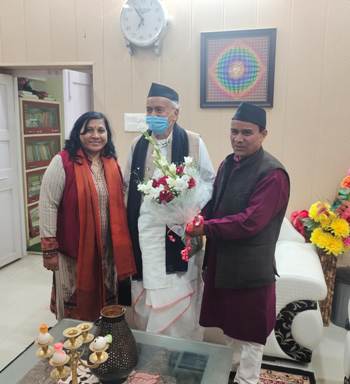 महाराष्ट्र के राज्यपाल कोश्यारी ने की डॉ धन सिंह रावत से मुलाकात