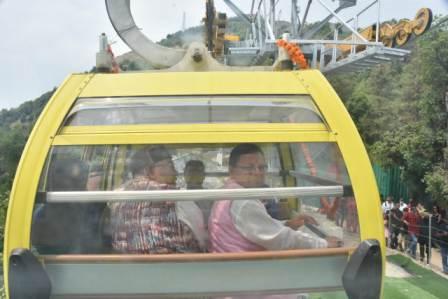 मुख्यमंत्री धामी ने सुरकंडा देवी मंदिर रोपवे का शुभारम्भ किया