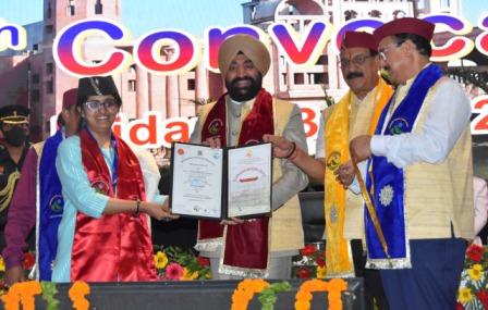 उत्तराखण्ड तकनीकी विवि का दीक्षान्त समारोह सम्पन्न, 308 छात्रों को मिली पीएचडी की उपाधि