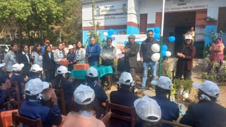 राष्ट्रीय बालिका दिवस पर मालसी स्कूल में किया गया रंगारंग कार्यक्रम का आयोजन