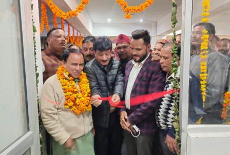 कैबिनेट मंत्री धन सिंह ने भाजपा मण्डल कार्यालय का किया उद्घाटन