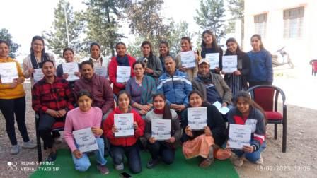 सॉफ्ट स्किल्स पर सात दिवसीय कार्यशाला का समापन