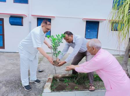 दून ग्रुप के चेयरमैन दरियाव चौधरी ने हरेला पर्व पर किया पौधारोपण