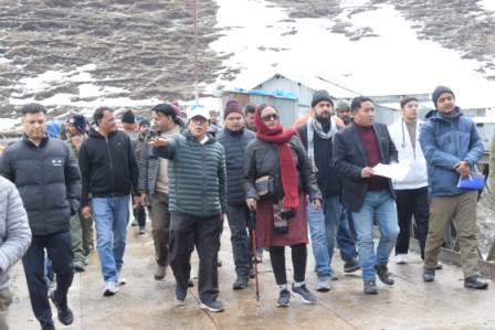 उत्तराखण्डः मुख्यसचिव पहुंची श्री केदारनाथ धाम, पुनर्निर्माण एवं विकास कार्यों का लिया जायजा