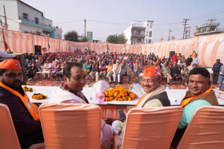 निकाय चुनावः भाजपा मेयर प्रत्याशी ने धर्मपुर विधानसभा में की जनसभाएं