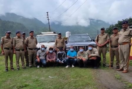 बेतालघाट ब्लॉक प्रमुख चुनाव में फायरिंग मामले में 6 गिरफ्तार, दो वाहन सीज